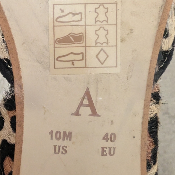 Anthropologie LEOPARD flats - Picture 5 of 5